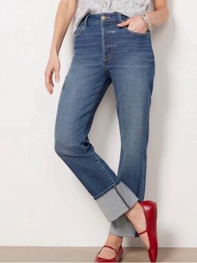 EVEREVE EVER STRAIGHT Jeans WITH CUFF -  Size 28